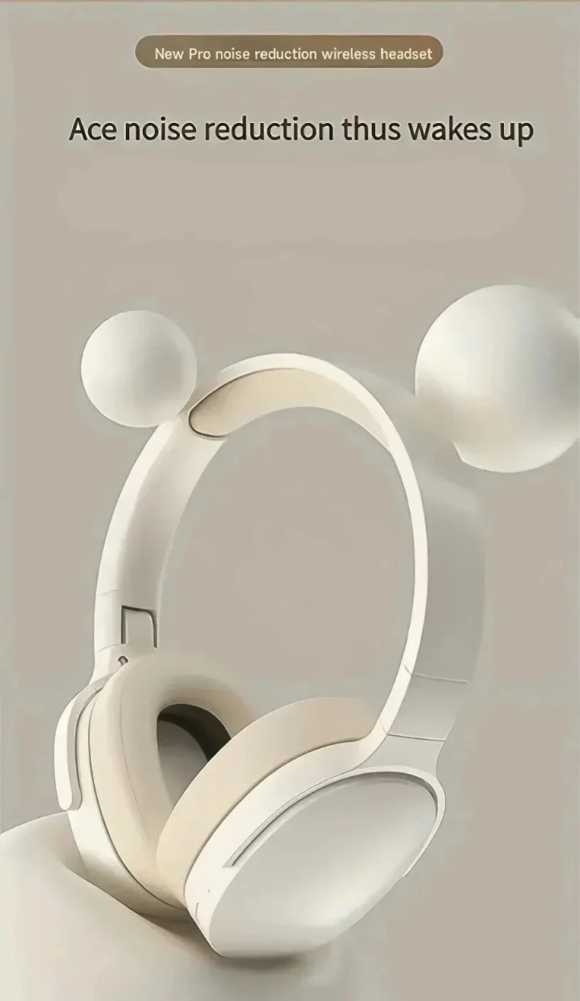 Fashion HIFI Stereo Headsets True Sports With Earphones TF/AUX Music Player with MicWireless Bluetooth Headphones Over Ear