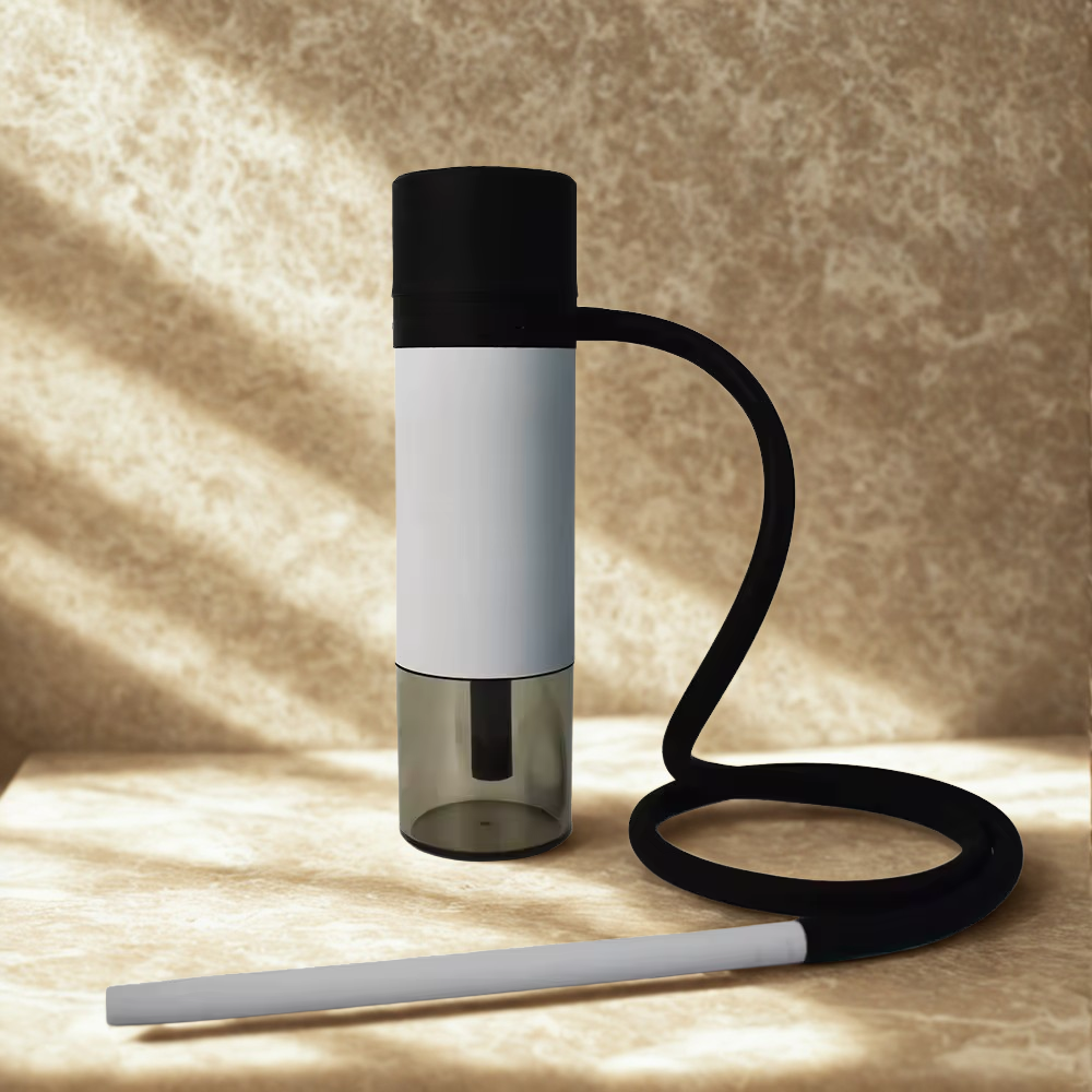 Portable Mini Hookah Set – Acrylic Shisha Pipe with Hose & Accessories | Travel Size Nargile