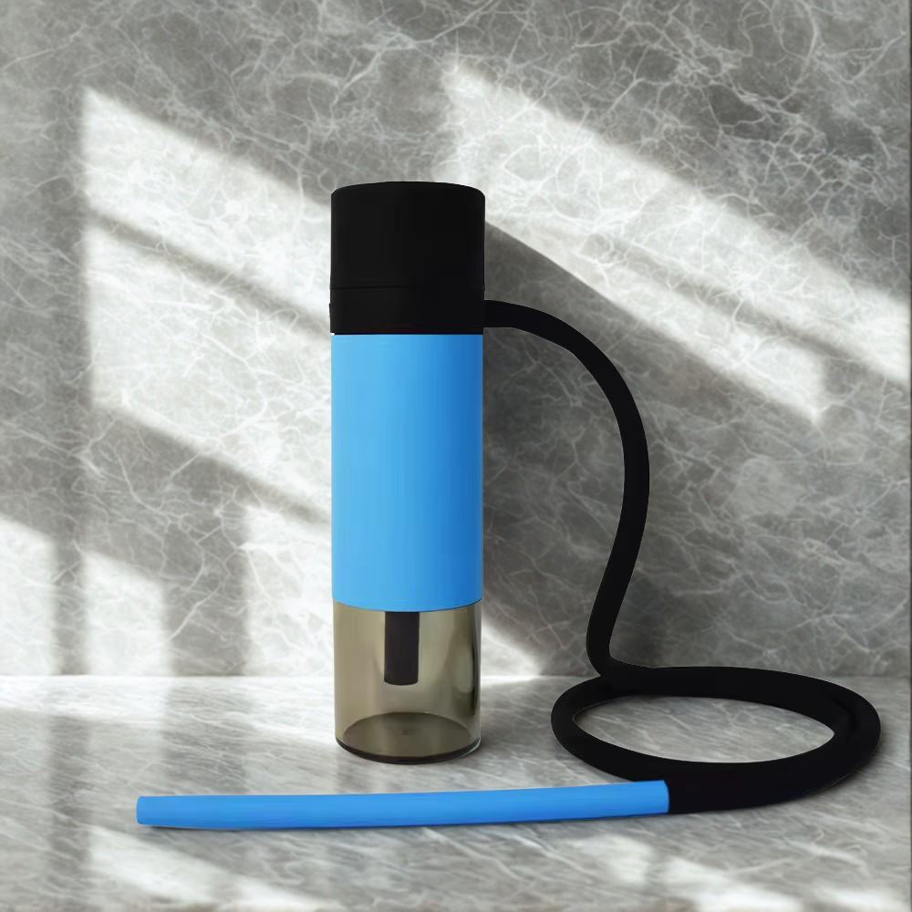 Portable Mini Hookah Set – Acrylic Shisha Pipe with Hose & Accessories | Travel Size Nargile