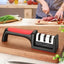 3-Segment Knife Sharpener Knife Sharpeners for Kitchen Knives Stainless Steel Three-Purpose Sharpening Stone for Kitchen Tools