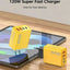 Quick Charge 3.0 Fast Charger Muti Total 120W 4 Port USB Type C PD Mobile Phone Wall Adapter for iPhone 16 Samsung S24 Xiaomi 15