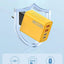 Quick Charge 3.0 Fast Charger Muti Total 120W 4 Port USB Type C PD Mobile Phone Wall Adapter for iPhone 16 Samsung S24 Xiaomi 15