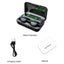 F9 Wireless Earphones Bluetooth TWS LED Dislpaly Binaural Headset Waterproof HD Calling CVC 8.0 Noise Reduction Headphones