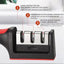 3-Segment Knife Sharpener Knife Sharpeners for Kitchen Knives Stainless Steel Three-Purpose Sharpening Stone for Kitchen Tools