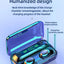 F9 Wireless Earphones Bluetooth TWS LED Dislpaly Binaural Headset Waterproof HD Calling CVC 8.0 Noise Reduction Headphones