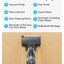 Laresar M3 Cordless Wet Dry Vacuum Cleaner Mop, Edge Cleaning 55min Auto Suction Floor Washer Self-Cleaning Smart Home Appliance
