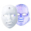 7 Colors LED Facial Mask Photon Therapy Face Skin Care Mask Anti Acne Therapy Skin Rejuvenation Wrinkle Removal Face Beauty Mask