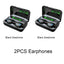 F9 Wireless Earphones Bluetooth TWS LED Dislpaly Binaural Headset Waterproof HD Calling CVC 8.0 Noise Reduction Headphones