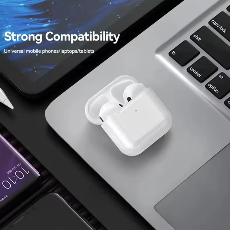 # i4 Wireless Bluetooth Earphone HiFi Stereo Headset Mic Noise Reduction Sports Earbuds For Xiaomi Lenovo iPhone Samsung Huawei