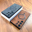 Vintage PU Leather Case For Magsafe Wireless Charging For Samsung Galaxy S25 S24 S23 S22 S21 Ultra Plus FE Note 20 S 24 Cover