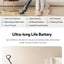 Laresar M3 Cordless Wet Dry Vacuum Cleaner Mop, Edge Cleaning 55min Auto Suction Floor Washer Self-Cleaning Smart Home Appliance